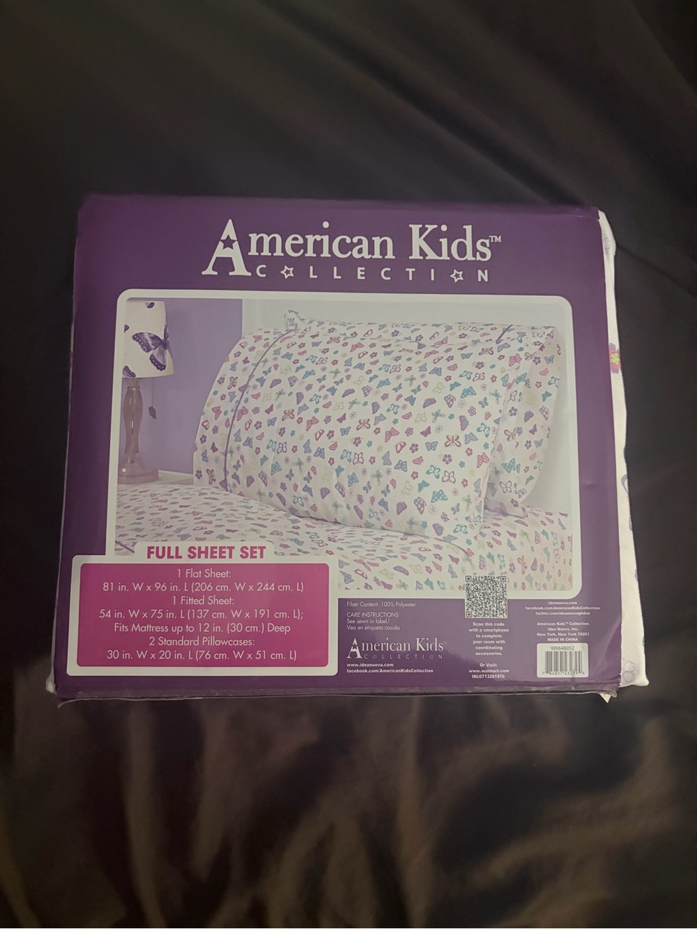 American Kids Butterfly Sheet Set